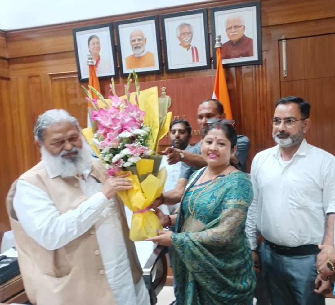 Formal meeting with Haryana Home Minister Shri Anil Vij Ji